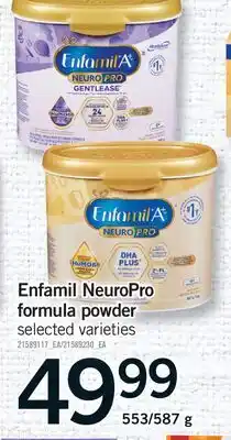 Fortinos ENFAMIL NEUROPRO FORMULA POWDER, 553/587 g offer