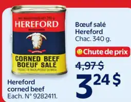 Walmart Hereford corned beer offer