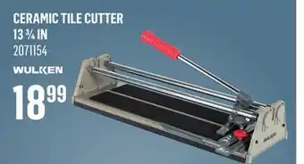 Canac Ceramic Tile Cutter offer