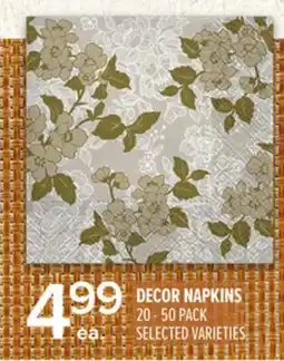 Metro DECOR NAPKINS offer