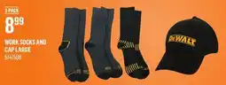 Canac Work Socks and Cap Large offer
