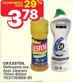Rossy CIF/LESTOIL Asst. cleaners offer