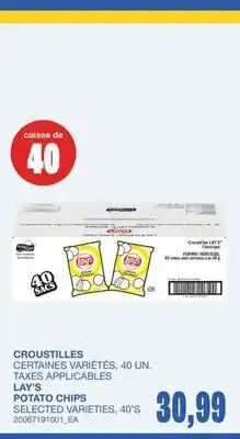 Wholesale Club CROUSTILLES, 40 UN offer