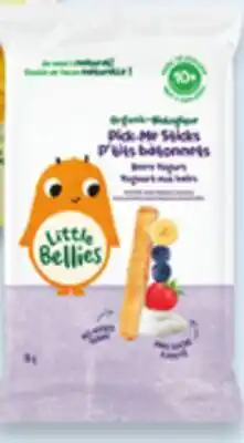 Walmart Little Bellies baby organic pick-me sticks snacks offer