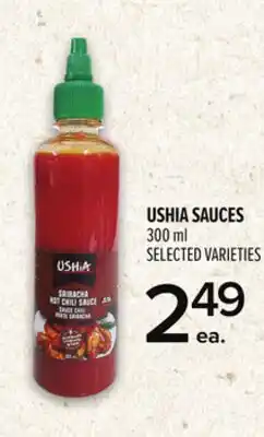 Metro USHIA SAUCES offer