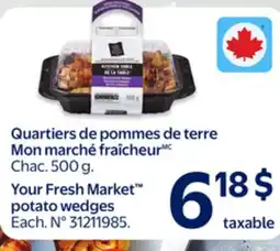 Walmart Your Fresh Market potato wedges offer