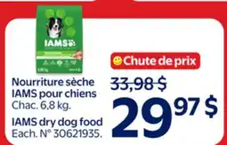 Walmart IAMS dry dog food offer