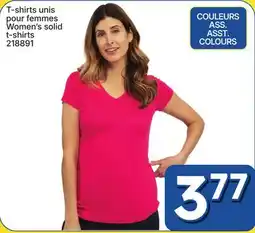 Rossy Women's solid t-shirts offer