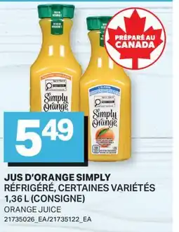 L'Intermarché JUS D'ORANGE | ORANGE JUICE offer