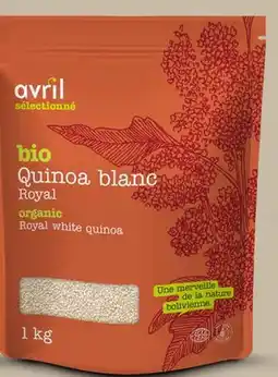 Avril Quinoa royal blanc bio offer
