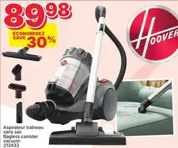 Rossy Hoover Bagless canister vacuum offer