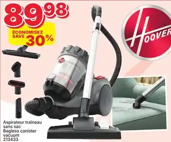 Rossy Hoover Bagless canister vacuum offer