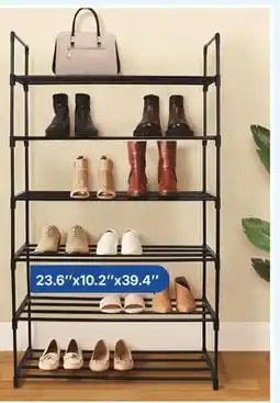 Rossy 6-tier shoe rack offer