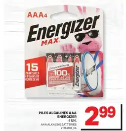 L'Intermarché PILES ALCALINES AAA | AAA ALKALINE BATTERIES , 4 UN offer