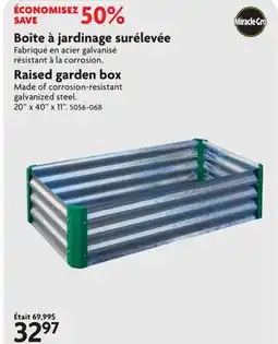 Home Hardware Raised garden box offer