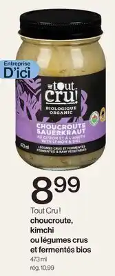 Avril Choucroute, kimchi ou légumes crus9 et fermentés bios offer