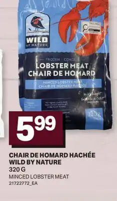L'Intermarché CHAIR DE HOMARD HACHÉE | MINCED LOBSTER MEAT offer