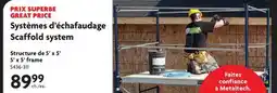 Home Hardware Scaffold system offer