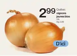 Avril Oignons jaunes bios offer