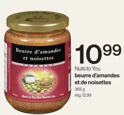 Avril Beurre d'amandes et de noisettes offer