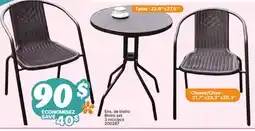 Rossy Bistro set 3 mcx/pcs offer