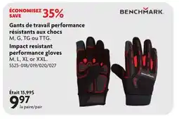 Home Hardware Impact resistant performance gloves offer