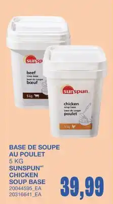Wholesale Club BASE DE SOUPE AU POULET offer