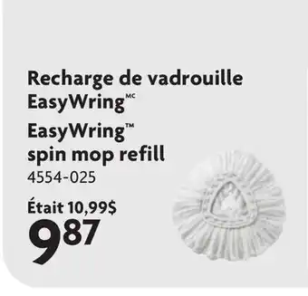 Home Hardware EasyWring spin mop refill offer