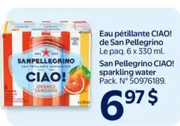 Walmart San Pellegrino CIAO! sparkling water offer