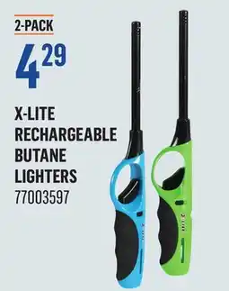 Canac X-Lite Rechargeable Butane Lighters offer