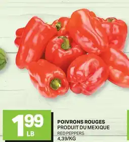 L'Intermarché POIVRONS ROUGES | RED PEPPERS offer