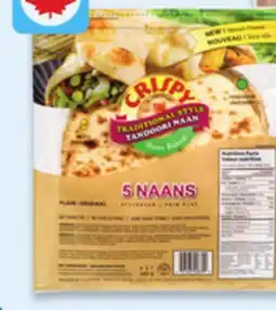 Walmart Crispy naan offer