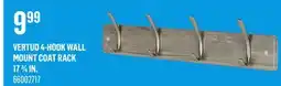 Canac VERTUO 4-Hook Wall Mount Coat Rack 173/4in offer