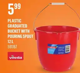 Canac Plastic Graduated Bucket with Pouring Spout offer
