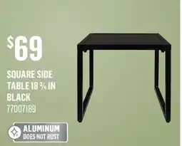 Canac Square Side Table 18 3/4 in offer