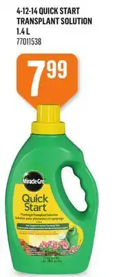 Canac 4-12-14 Quick Start Transplant Solution offer