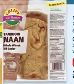 Walmart Crispy naan offer