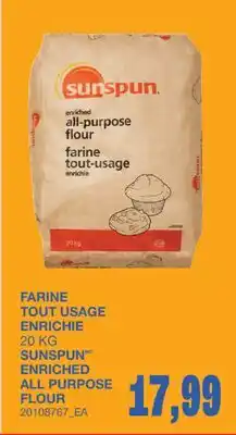 Wholesale Club FARINE TOUT USAGE ENRICHIE offer