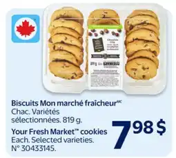 Walmart Your Fresh Market cookies offer