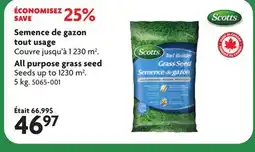 Home Hardware All purpose grass seed Seeds offer