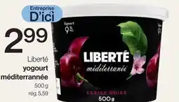 Avril Yogourt méditerrannée offer