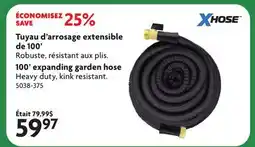 Home Hardware 100' expanding garden hose offer