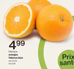 Avril Oranges Valence bios offer