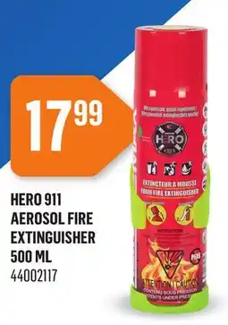 Canac Hero 911 Aerosol Fire Extinguisher 500ml offer