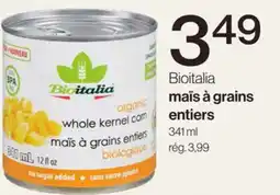 Avril Maïs à grains entiers offer