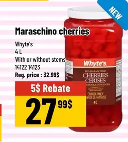 Mayrand Maraschino cherries offer