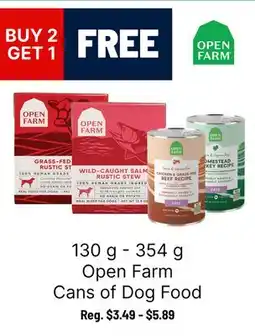 Ren’s Pets Depot Open Farm Cans of Dog Food offer