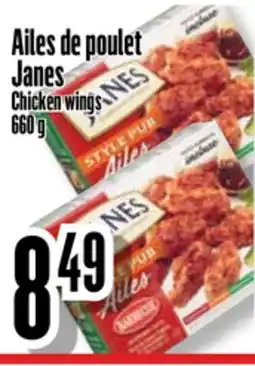 Bonanza Ailes de poulet Janes offer