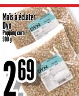 Bonanza Maïs à éclater Dyn offer