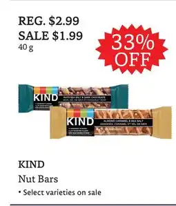 The Big Carrot KIND Nut Bars offer
